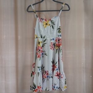 Old Navy Sundress/cami SM white floral